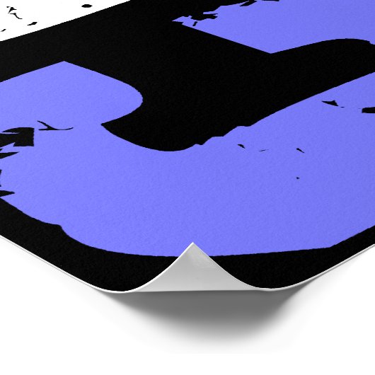 CHICAGO BLUES POSTER (Hoek)