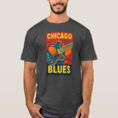 Chicago Blues T-shirt (Voorkant)