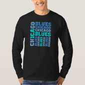 CHICAGO BLUES T-SHIRT (Voorkant)