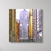 Chicago Board of Trade - Square Canvas Art (Voorkant)