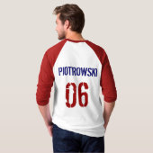 CHICAGO BOOTH BEER PONG JERSEY T-SHIRT (Achterkant volledig)