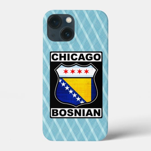 Chicago Bosniës-Amerikaans Case-Mate iPhone Case (Achterkant)