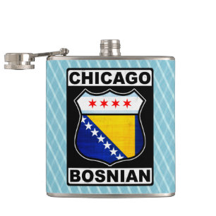 Chicago Bosniës-Amerikaans Heupfles