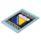 Chicago Bosniës-Amerikaans Notitieboek (Linkerzijde)
