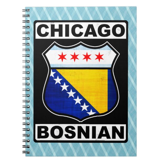 Chicago Bosniës-Amerikaans Notitieboek (Voorkant)
