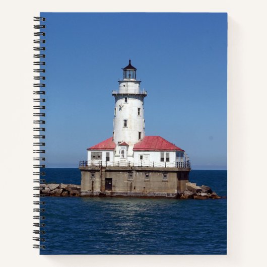 Chicago Breakwater Light notitieboek (Voorkant)