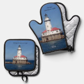 Chicago Breakwater Light Ovenwant & Pannenlap Set (Voorkant / Achterkant)