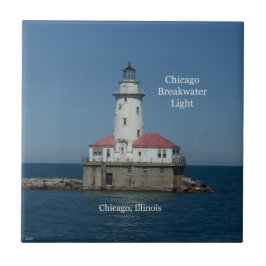 Chicago Breakwater Light tile Tegeltje