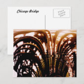 Chicago Bridge Briefkaart (Voorkant / Achterkant)