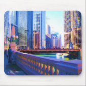 Chicago Bridge Mousepad Muismat (Voorkant)