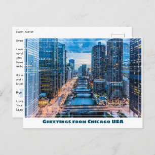 Chicago Bridges Briefkaart