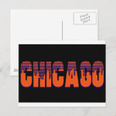 Chicago Briefkaart (Voorkant / Achterkant)