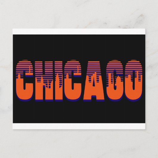 Chicago Briefkaart (Voorkant)