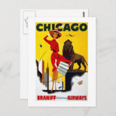  Chicago Briefkaart (Voorkant / Achterkant)