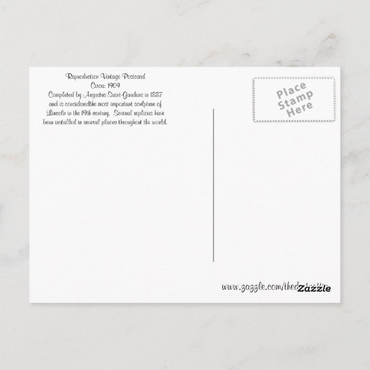  Chicago Briefkaart (Achterkant)