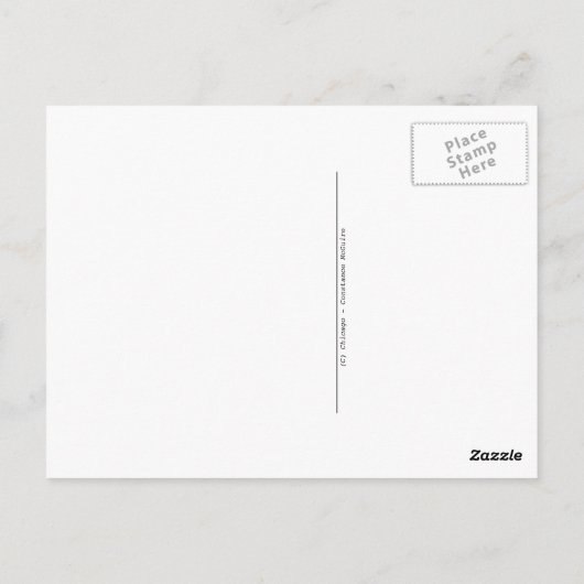 Chicago Briefkaart (Achterkant)