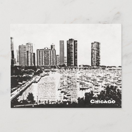 Chicago Briefkaart (Voorkant)