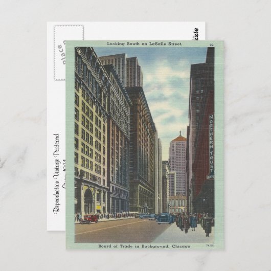  Chicago Briefkaart (Voorkant / Achterkant)