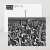 Chicago Briefkaart (Voorkant / Achterkant)