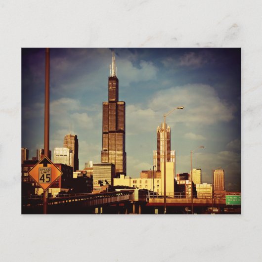 Chicago Briefkaart (Voorkant)