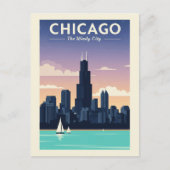  Chicago Briefkaart (Voorkant)