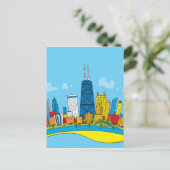 Chicago Briefkaart (Staand voorkant)
