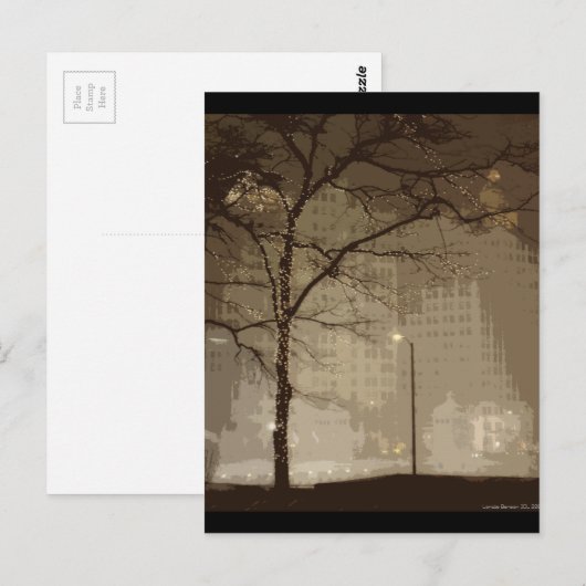 Chicago Briefkaart (Voorkant / Achterkant)