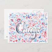 Chicago Briefkaart (Voorkant / Achterkant)