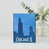 chicago briefkaart (Staand voorkant)