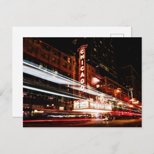 Chicago Briefkaart (Voorkant / Achterkant)