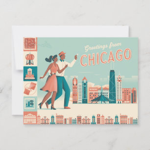 Chicago Briefkaart