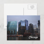 Chicago Briefkaart (Voorkant / Achterkant)