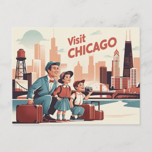 Chicago Briefkaart (Voorkant)