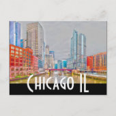 chicago briefkaart (Voorkant)