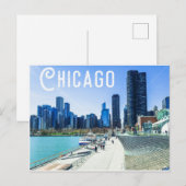 Chicago Briefkaart (Voorkant / Achterkant)