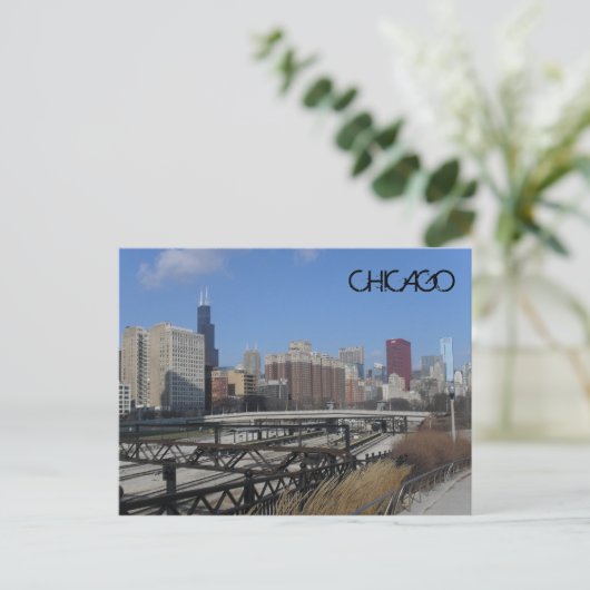 Chicago Briefkaart (Staand voorkant)