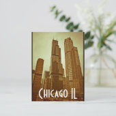 chicago briefkaart (Staand voorkant)