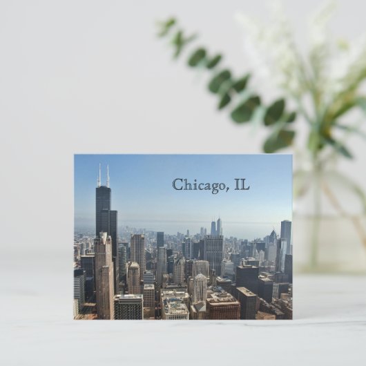 Chicago Briefkaart (Staand voorkant)