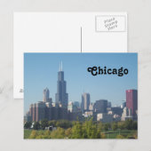 Chicago Briefkaart (Voorkant / Achterkant)