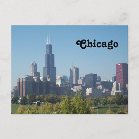 Chicago Briefkaart (Voorkant)