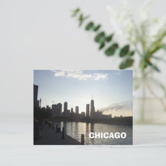CHICAGO BRIEFKAART (Staand voorkant)