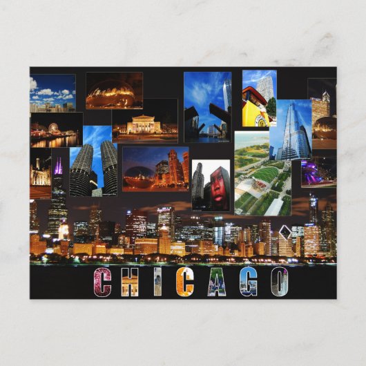 CHICAGO BRIEFKAART (Voorkant)