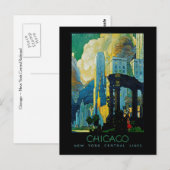 Chicago Briefkaart (Voorkant / Achterkant)