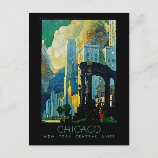 Chicago Briefkaart (Voorkant)
