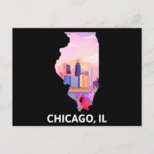 Chicago Briefkaart