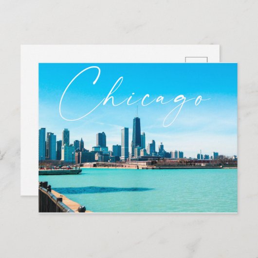 Chicago Briefkaart (Voorkant / Achterkant)