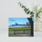 chicago briefkaart (Staand voorkant)