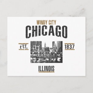 Chicago Briefkaart