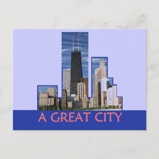 CHICAGO-Briefkaart Briefkaart (Voorkant)