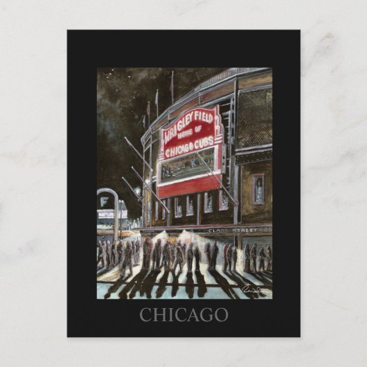 Chicago Briefkaart Randsom Art (Voorkant)
